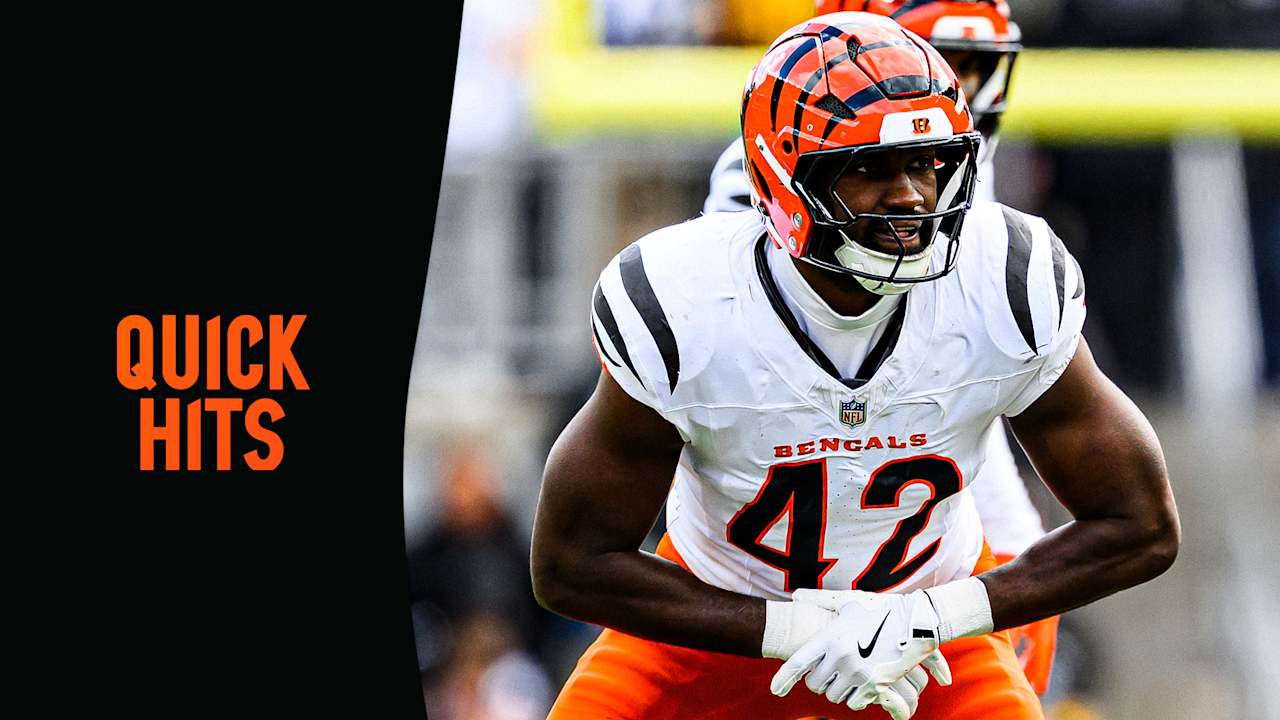 Quick Hits | Steady LB Oren Burks Provides Bengals Rookies With A Pro's Pro Template