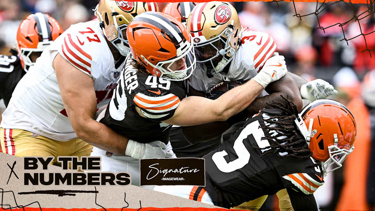 Carson Schwesinger tallies 10 tackles in loss to 49ers