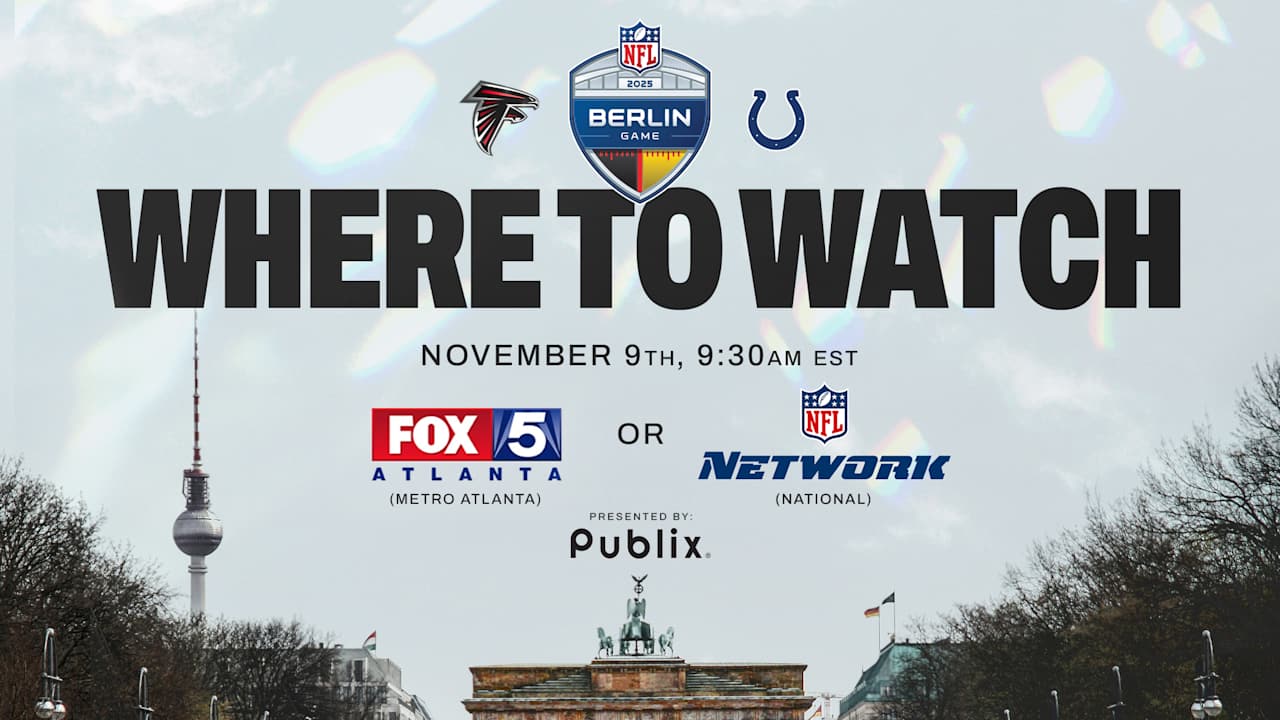 Where to watch Falcons vs. Colts