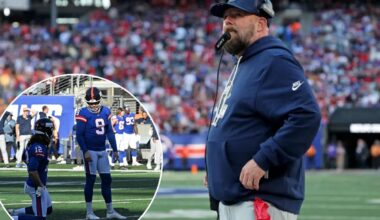 Brian Daboll has curious Giants rationale for conservative field goal call