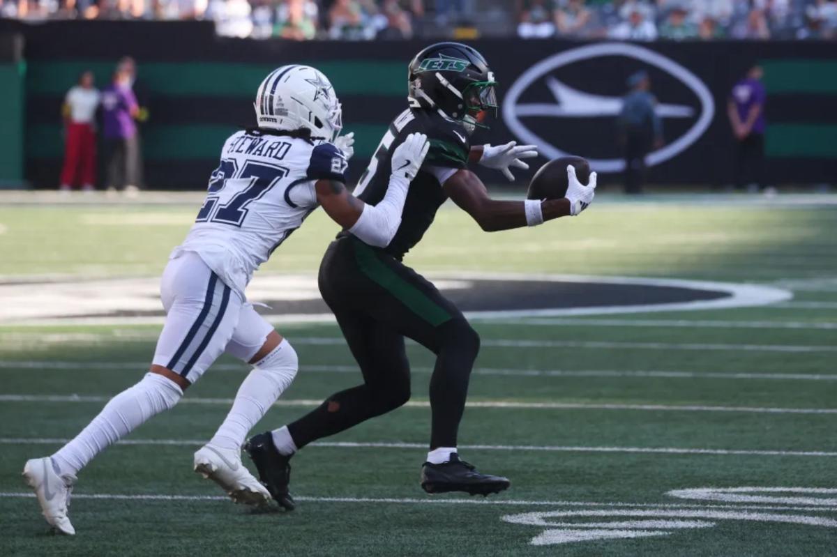 Jets' Aaron Glenn optimistic about a Garrett Wilson return vs. Browns