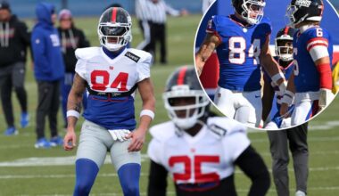 Theo Johnson tells The Post how he's solidifying Jaxson Dart connection