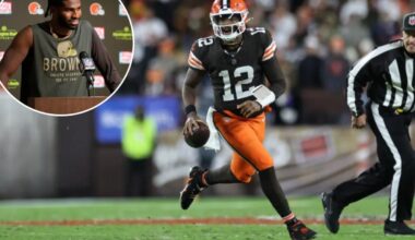 Shedeur Sanders' house broken into during his Browns debut