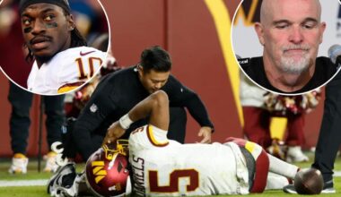RGIII reacts to Jayden Daniels’ horrific injury with Dan Quinn question