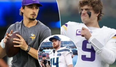 Vikings expected to turn to undrafted QB Max Brosmer in Week 13