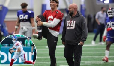 Jaxson Dart left to rue Brian Daboll what-ifs in Giants return