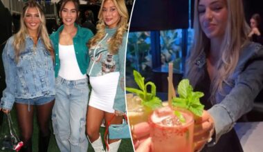 Fiancée of newly traded Eagles star has farewell dinner with Dolphins WAGs