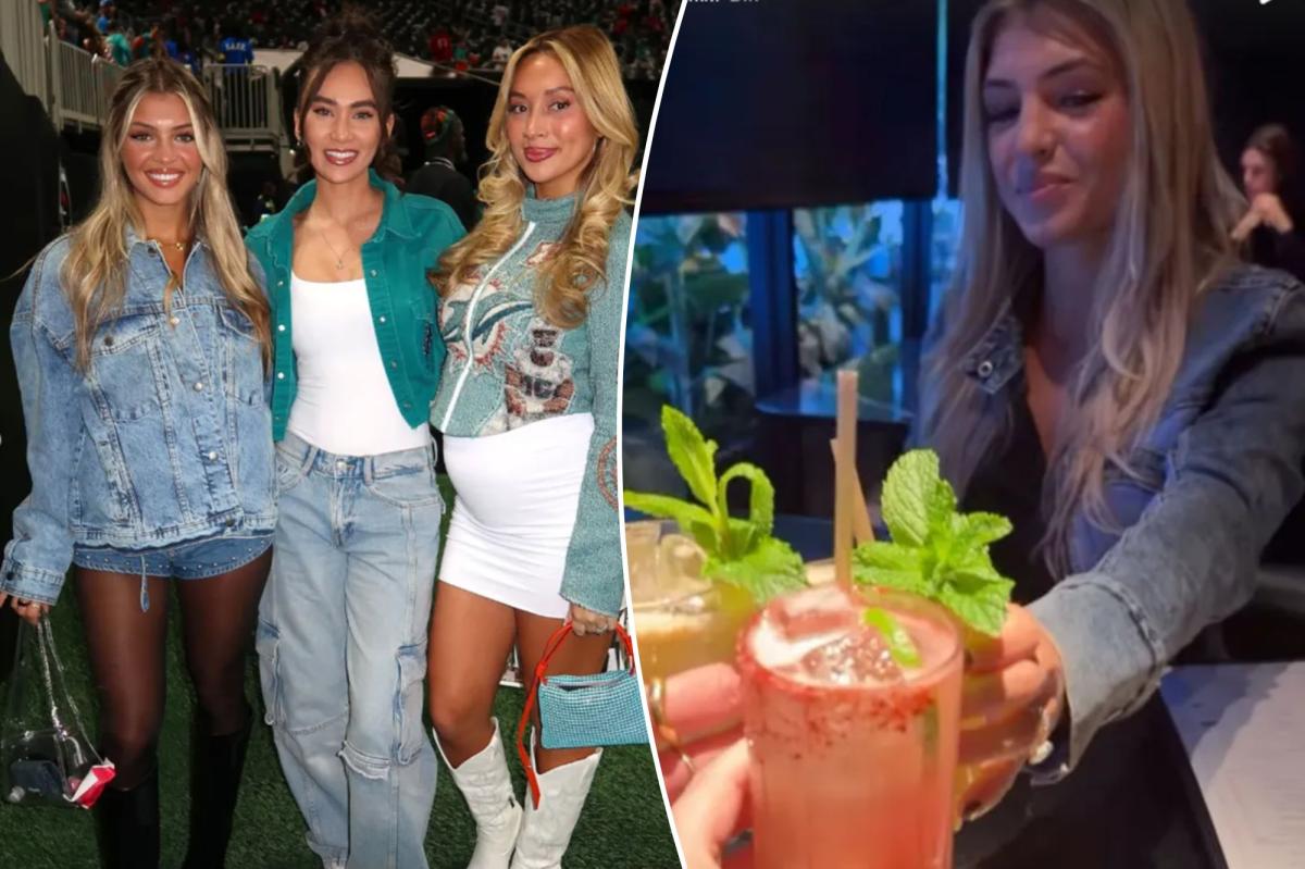 Fiancée of newly traded Eagles star has farewell dinner with Dolphins WAGs