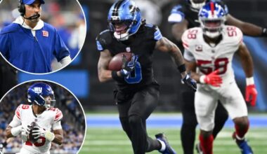 What we learned from Giants' Week 12 overtime loss to Lions