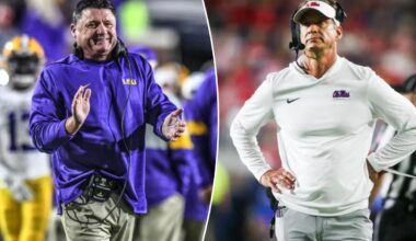 LSU open to Ed Orgeron return in Lane Kiffin curveball