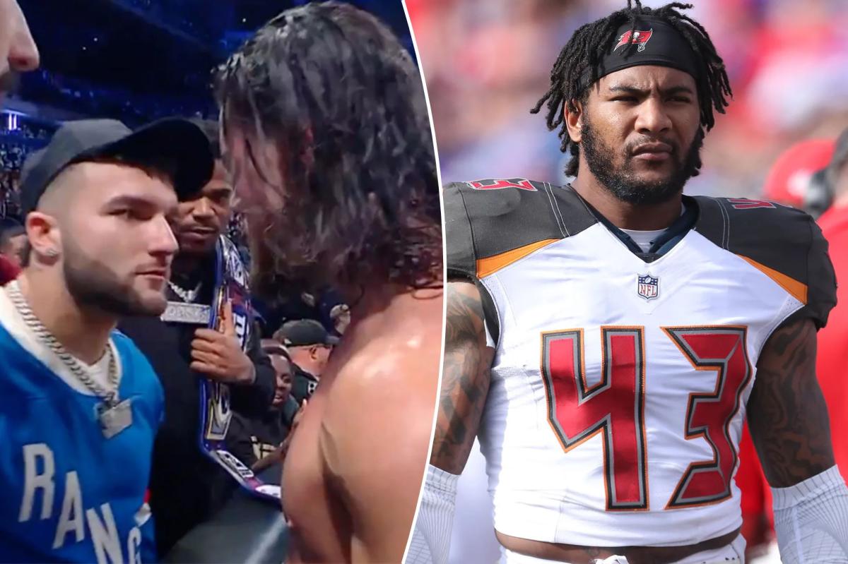 Cam Skattebo ripped by ex-NFL safety T.J. Ward over WWE scuffle