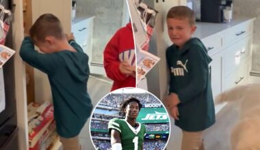 Young Jets fan has viral meltdown over shocking Sauce Gardner trade to Colts