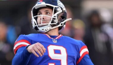 Giants' Graham Gano placed on injured reserve with neck injury