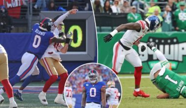 Brian Burns is tenacious beast — no matter the Giants' record