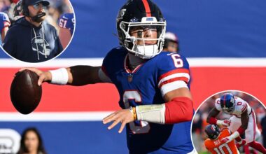 How Jaxson Dart changes complexion of yet another 2-7 Giants start