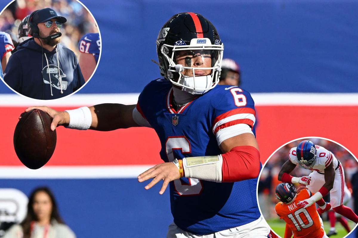 How Jaxson Dart changes complexion of yet another 2-7 Giants start