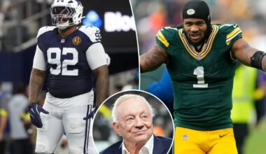 Jerry Jones makes wild Micah Parsons-Quinnen Williams Jets trade claim