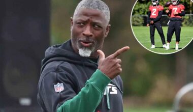 Aaron Glenn remains steadfast on Jets starting quarterback secrecy