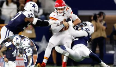 Chiefs' playoff hopes in jeopardy after Thanksgiving loss to Cowboys