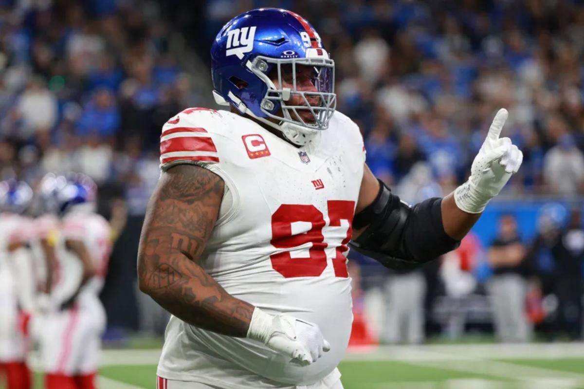 Dexter Lawrence's Giants absence explained after overtime loss