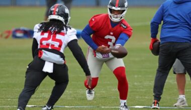 Russell Wilson is embracing his newest Giants role with grace