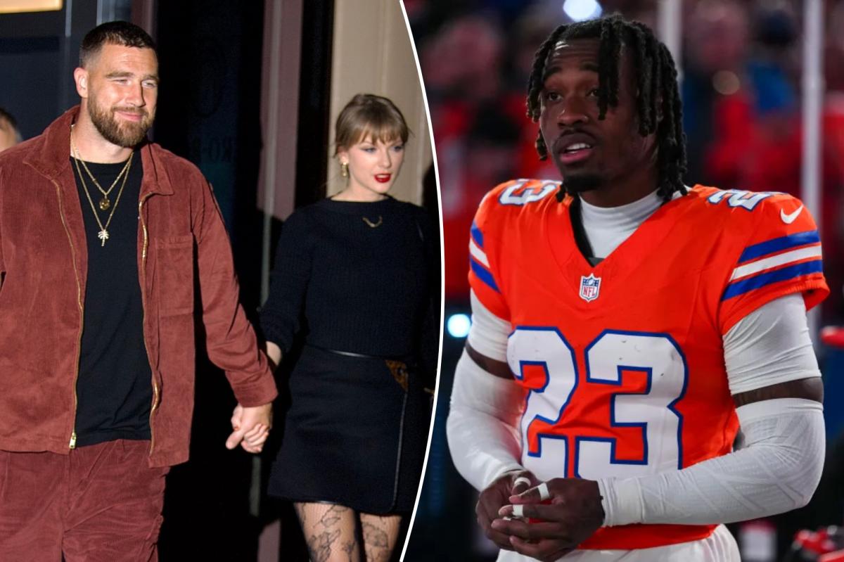 Broncos' Jahdae Barron hearing from Taylor Swift fans after Travis Kelce dig
