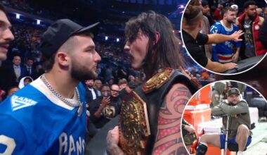 Giants' Cam Skattebo pushes back on backlash from WWE Raw appearance