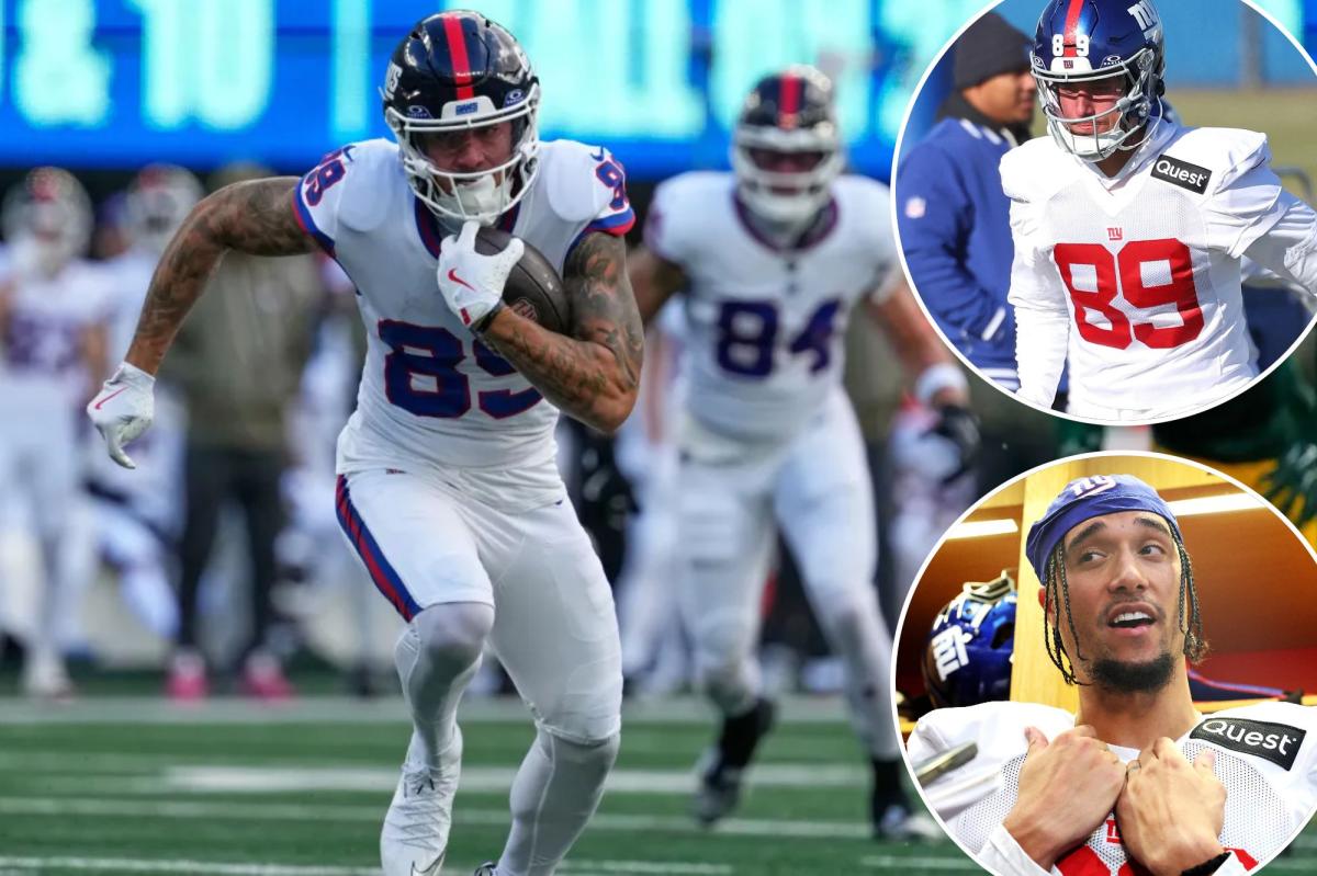 Isaiah Hodgins' road back to Giants brought what he always wanted