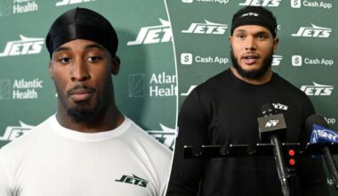 Jets' Breece Hall, Jermaine Johnson 'sick' after trade deadline selloff
