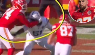 Travis Kelce touchdown wiped out after controversial call on Chiefs