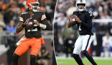 How to watch Shedeur Sanders and the Browns vs. Raiders for free