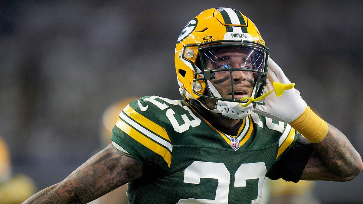 Jaire Alexander with the Packers