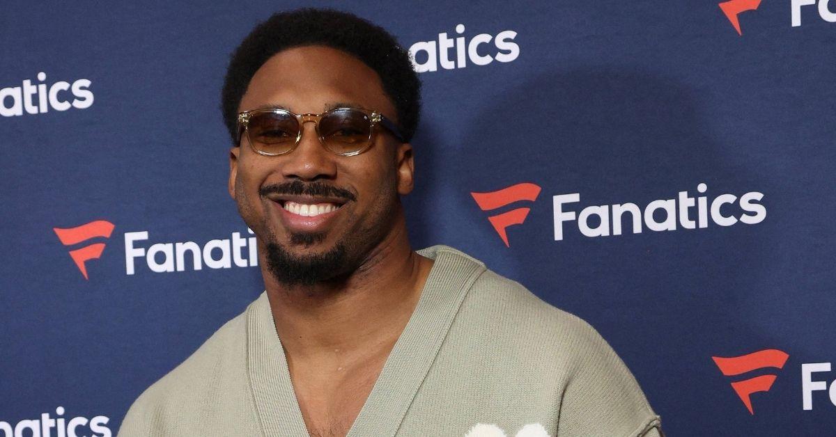 Photo of Myles Garrett was drafted by the Cleveland Browns in 2017.