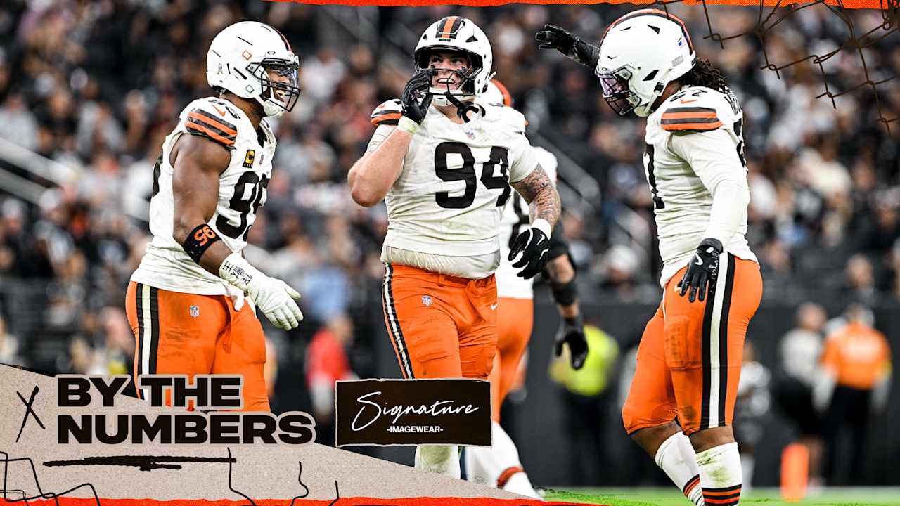 Browns’ defense registers 10 sacks in win over Raiders