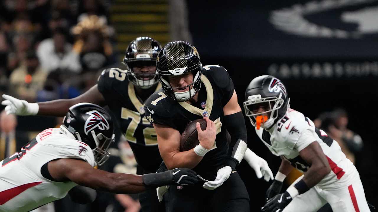 New Orleans Saints self-inflict damage, fall 24-10 to Atlanta on Sunday