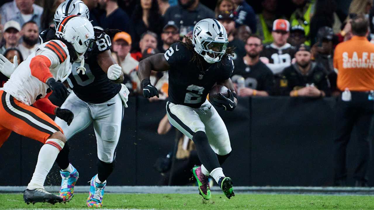 Ashton Jeanty nominated for NFL Rookie of the Week