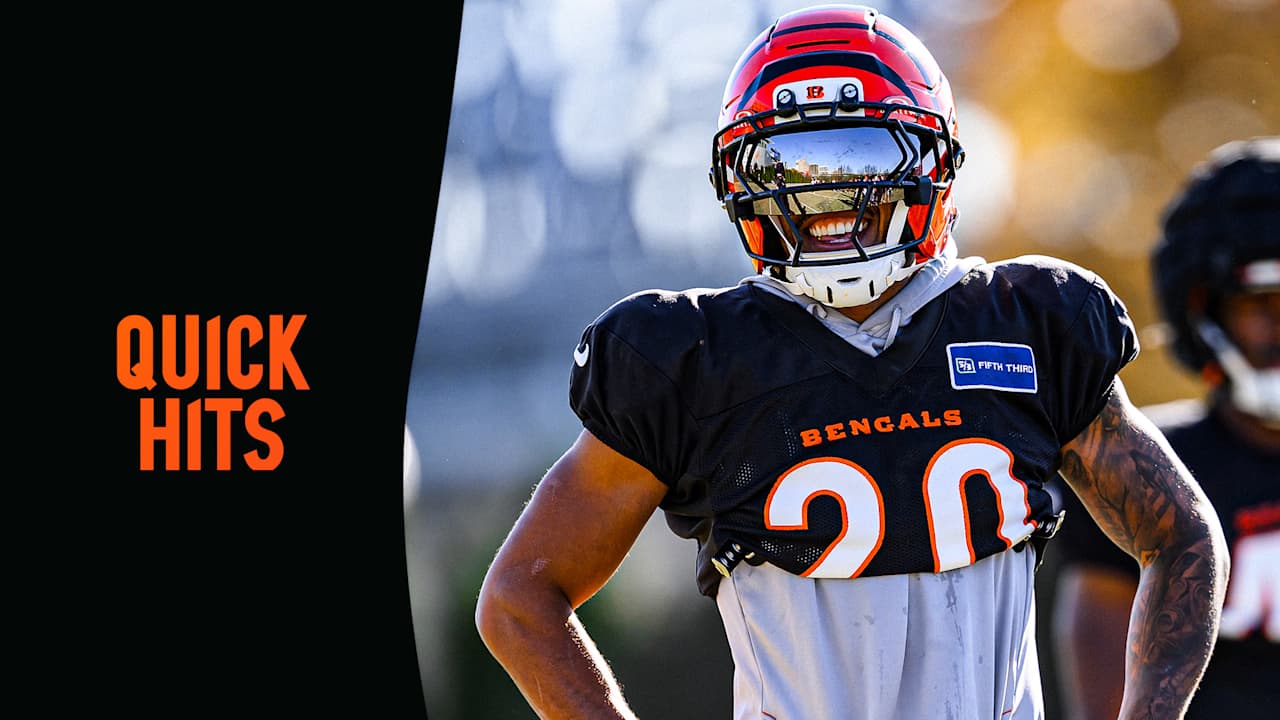 Quick Hits | DJ Turner II Leading His Bengals Teammates With NFL-Leading Play; Ced Johnson's Summer Of Strength