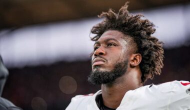 Falcons' rookie Jalon Walker ready to lace up for loved one against the Saints