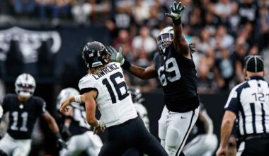Raiders suffer agonizing overtime loss to Jacksonville Jaguars after coming up short on 2-point conversion