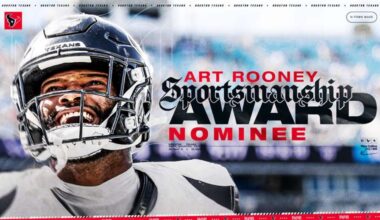 2025 Art Rooney Sportsmanship Award Nominee