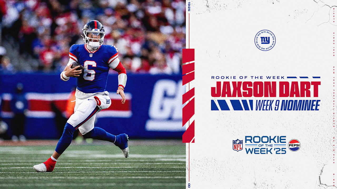 Jaxson Dart nominated again for Pepsi Rookie of the Week