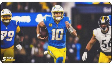 Jim Harbaugh Provides Humorous Injury Update on Justin Herbert