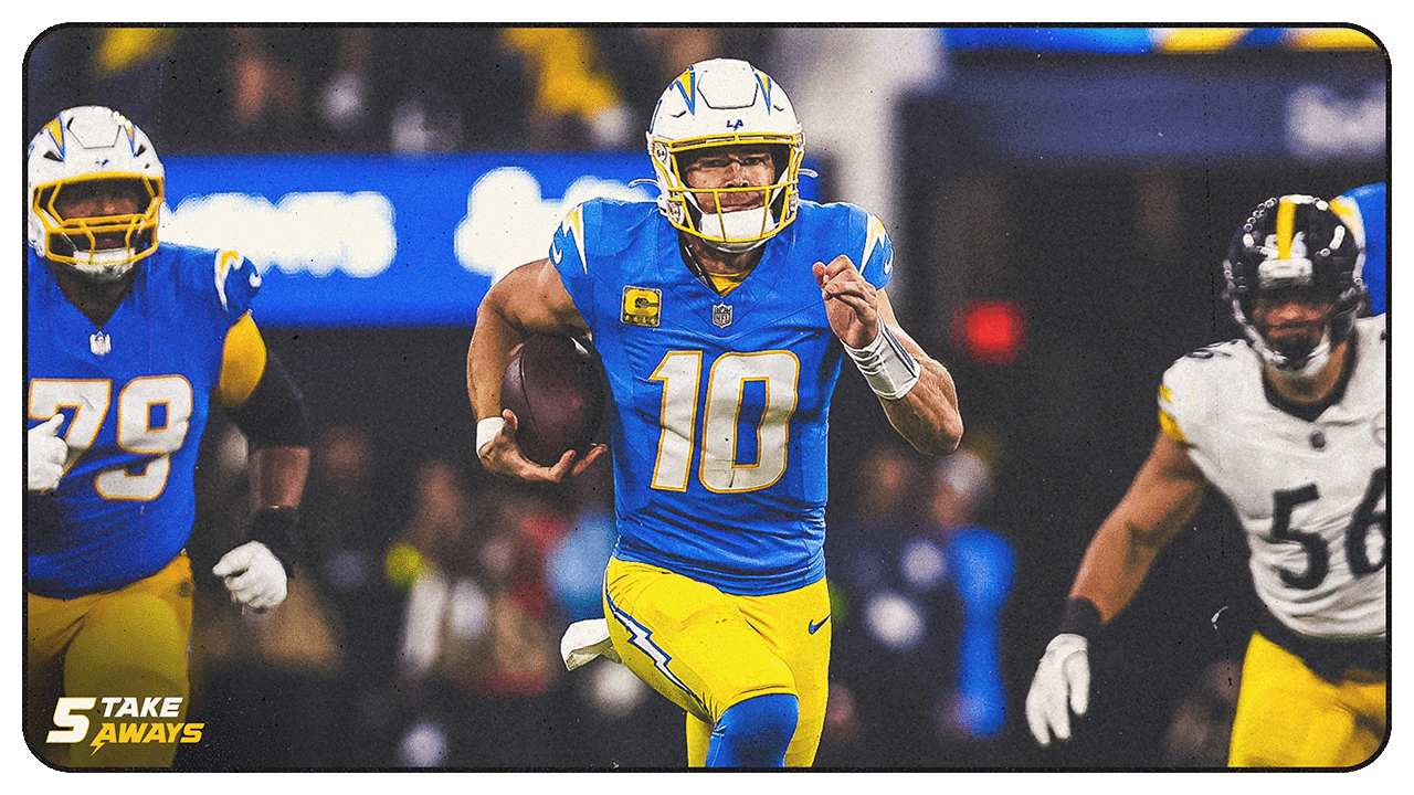 Jim Harbaugh Provides Humorous Injury Update on Justin Herbert