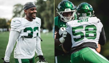 Jets Elevate DB Jordan Clark & DE Eric Watts from P-Squad for Week 13