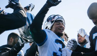 Trevin Wallace back on the field, where he's longed to be for two weeks