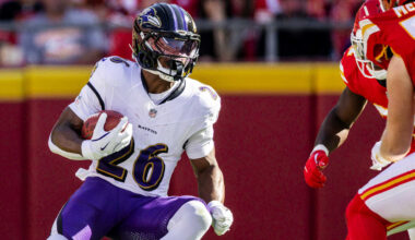 Ravens Have Six Healthy Scratches vs. Vikings