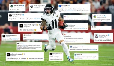 Social Reactions to the Jaguars' Overtime Win vs. Cardinals