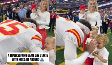 Brittany Mahomes Matches With Her 3 Kids to Support Husband Patrick Mahomes at Chiefs Game