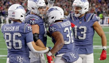 Patriots RB TreVeyon Henderson builds on breakout in 3-TD game against Jets