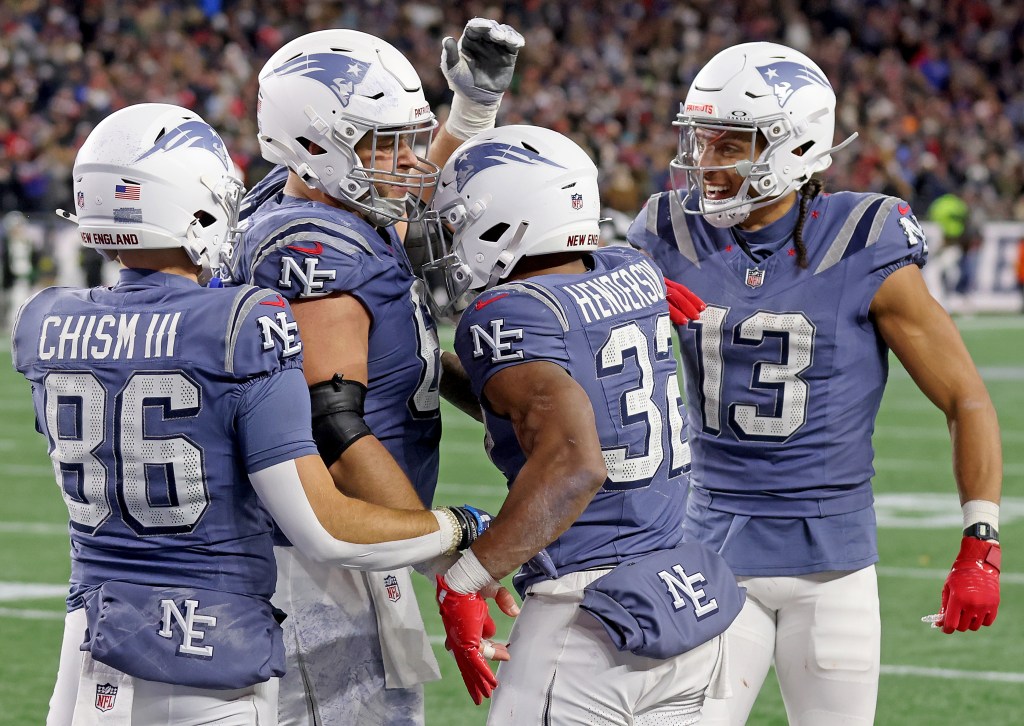 Patriots RB TreVeyon Henderson builds on breakout in 3-TD game against Jets
